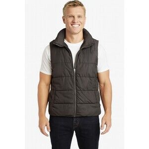 Old Navy Vest Mens Black Puffer Large